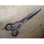 Jaguar Pre Style Relax design left 5.25" 28 tooth thinner or texturing scissor.